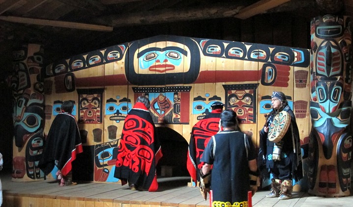 Tlingit dancing and cultural experience at Klukwan